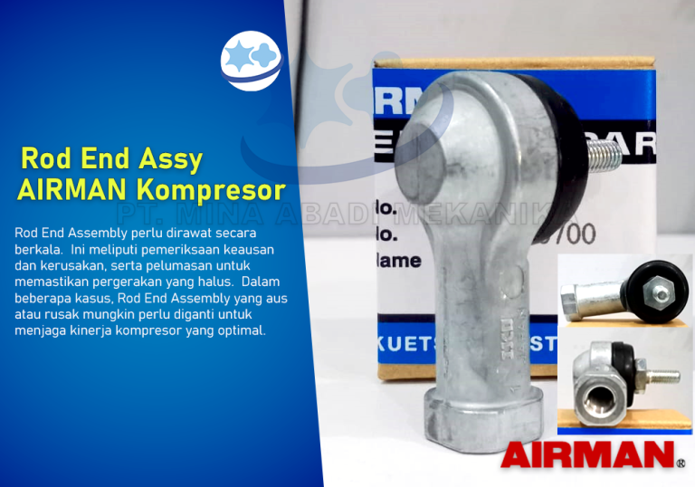 ROD END ASSY: Komponen Vital dalam Mekanisme Gerak Kompresor Airman No.1