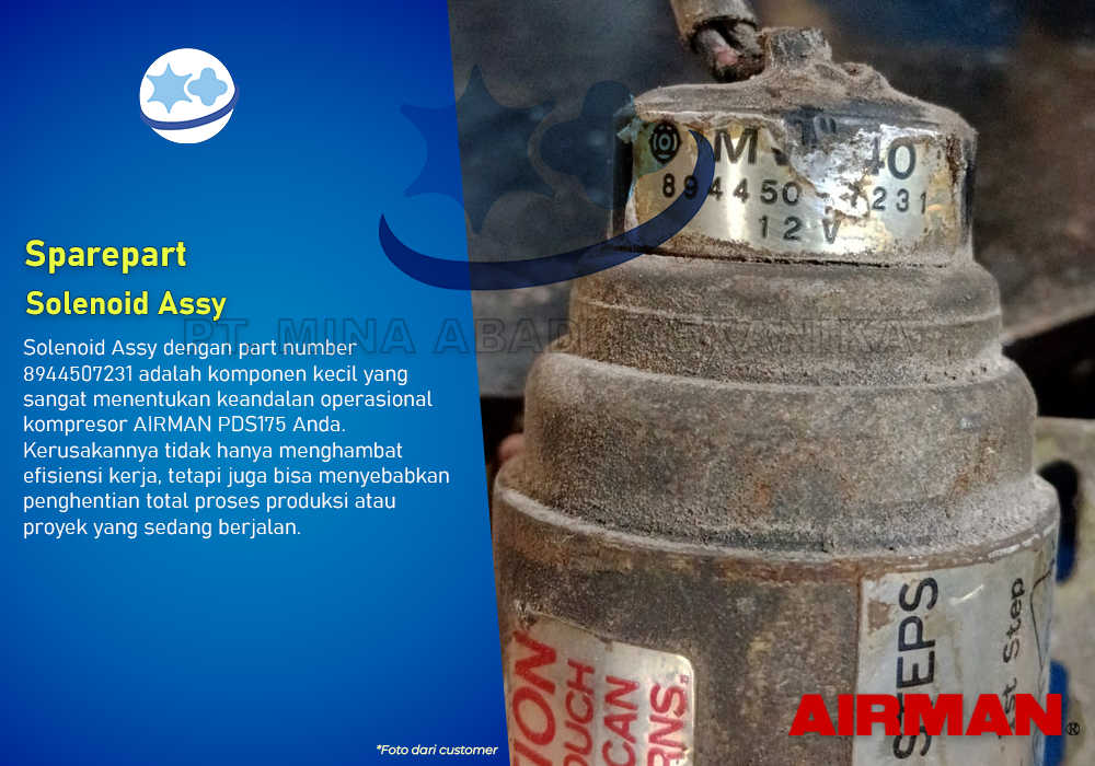 Solenoid Airman PDS175