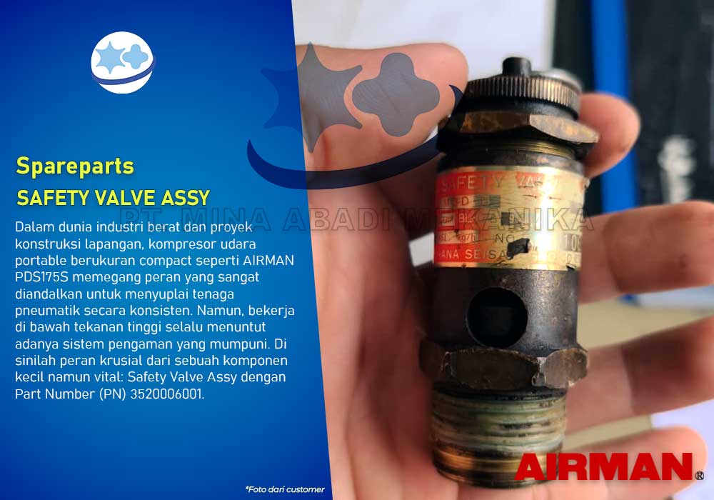 Safety Valve Assy AIRMAN