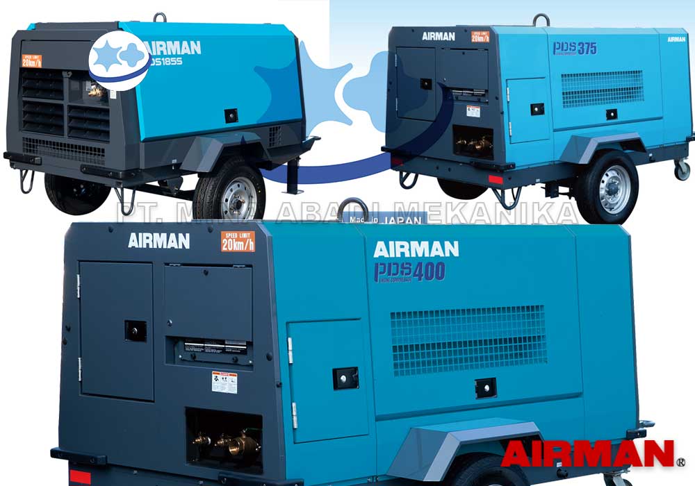 harga kompresor Airman PDS